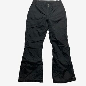 Columbia Ski Pants Womens M Black Bugaboo Omni-Tech Snowboard Insulated Snap